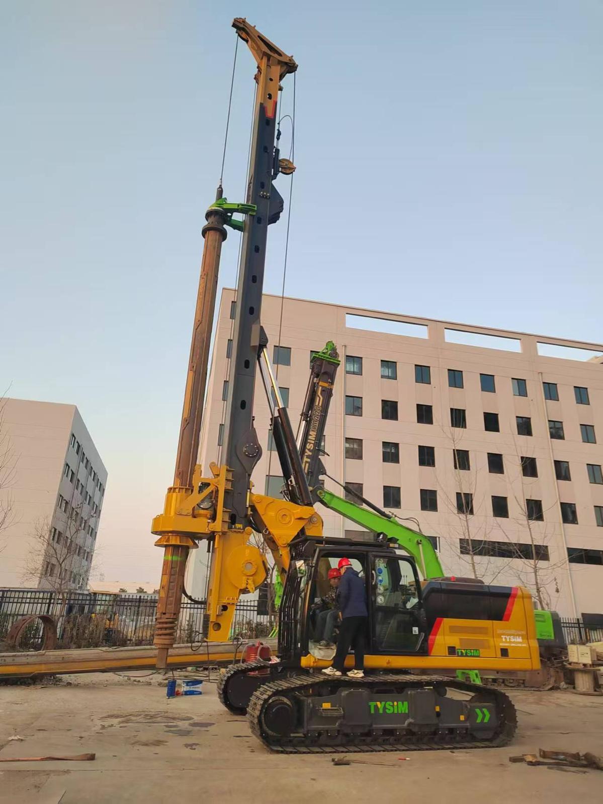 TYSIM KR125M fore kazık makinesi