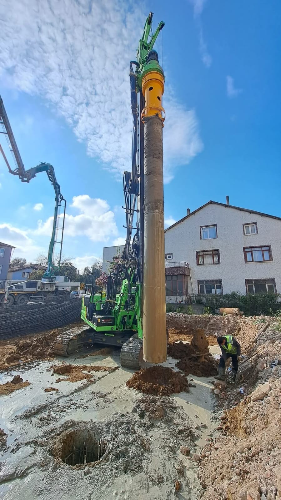TYSIM KR150M fore kazık makinesi