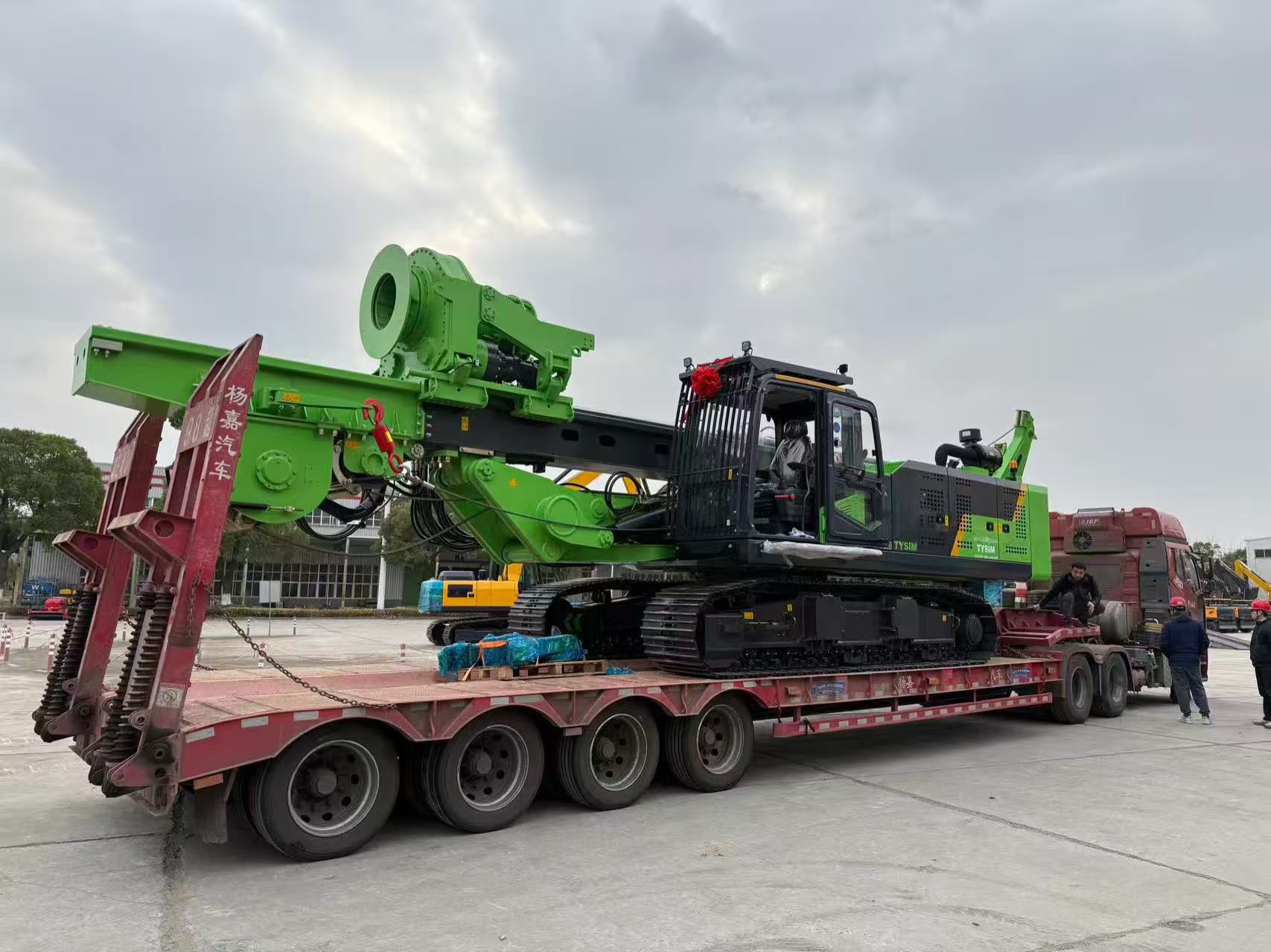TYSIM KR200M fore kazık makinesi