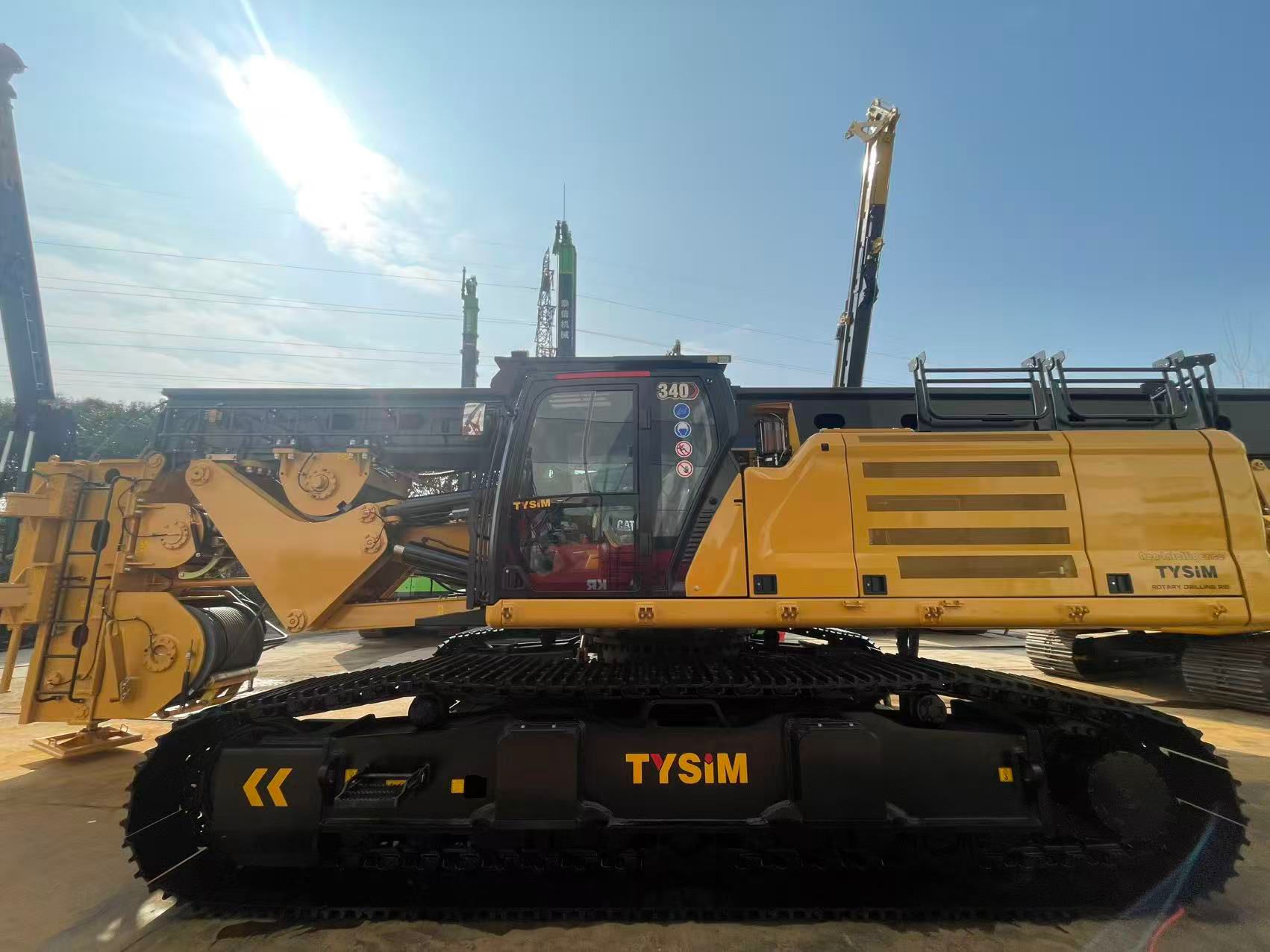 TYSIM KR240M fore kazık makinesi