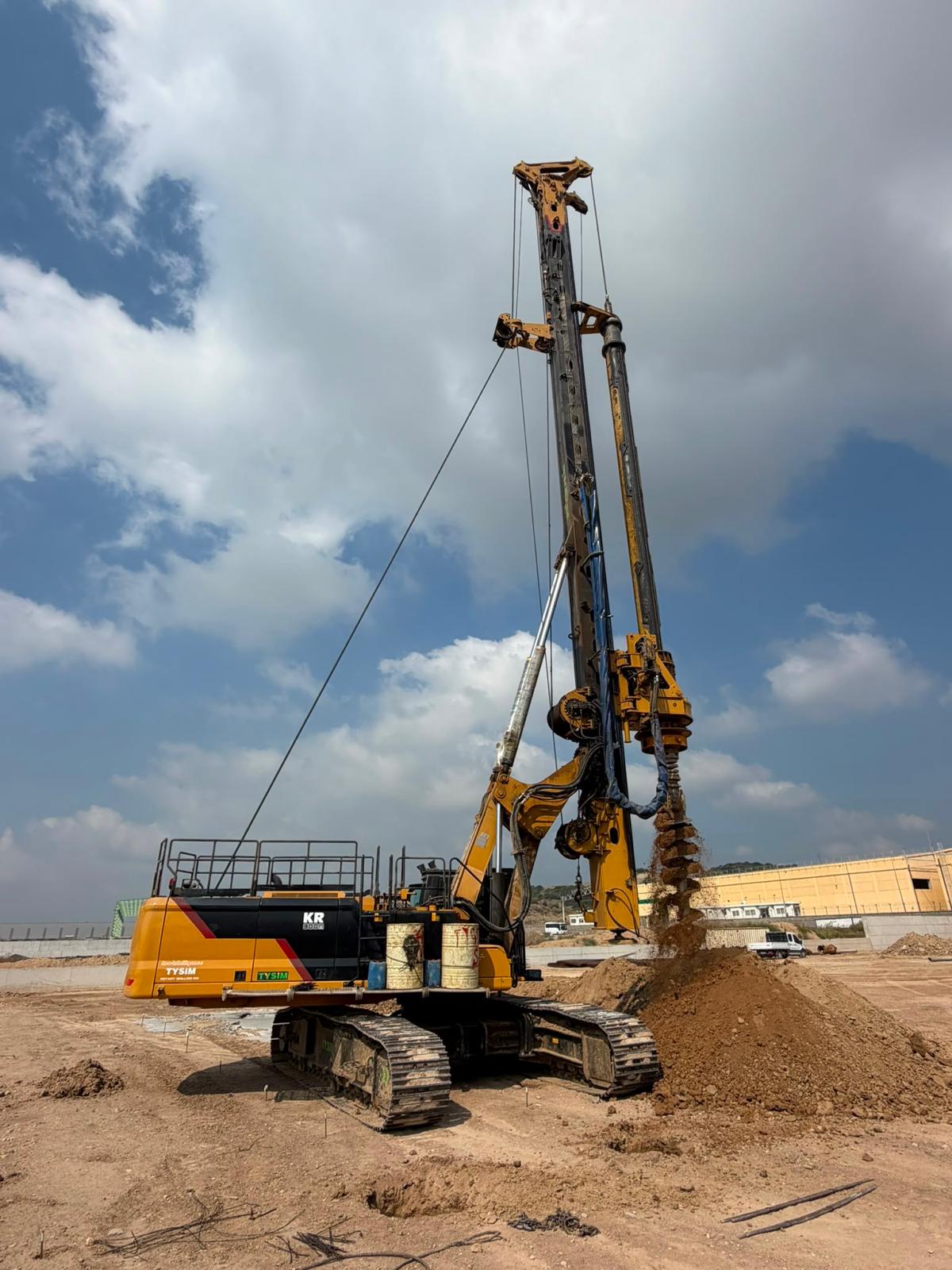 TYSIM KR300M fore kazık makinesi